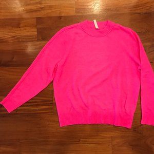 Athleta Pink Wool Sweater